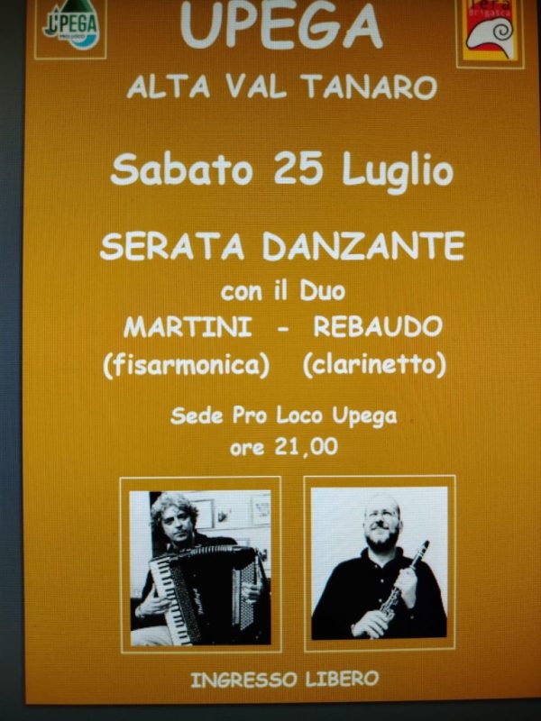 2026 - upega serata danzante